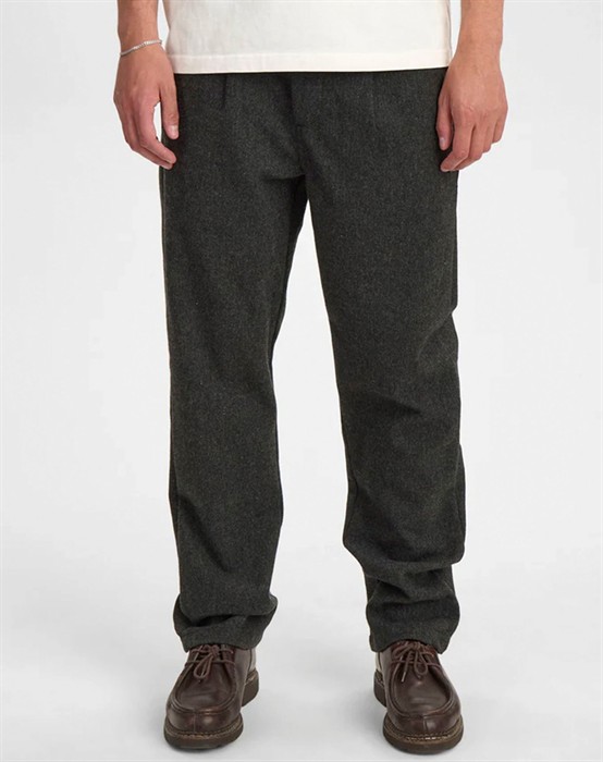 AKJasn Pleat Wool Bukser - Granite Gray